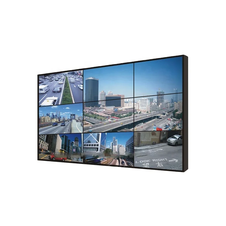 EKAA 55 inch lcd video wall 1080p 4k Controller indoor Videowall 2x2 3x3 Mount Advertisement Display Splicing Video wall