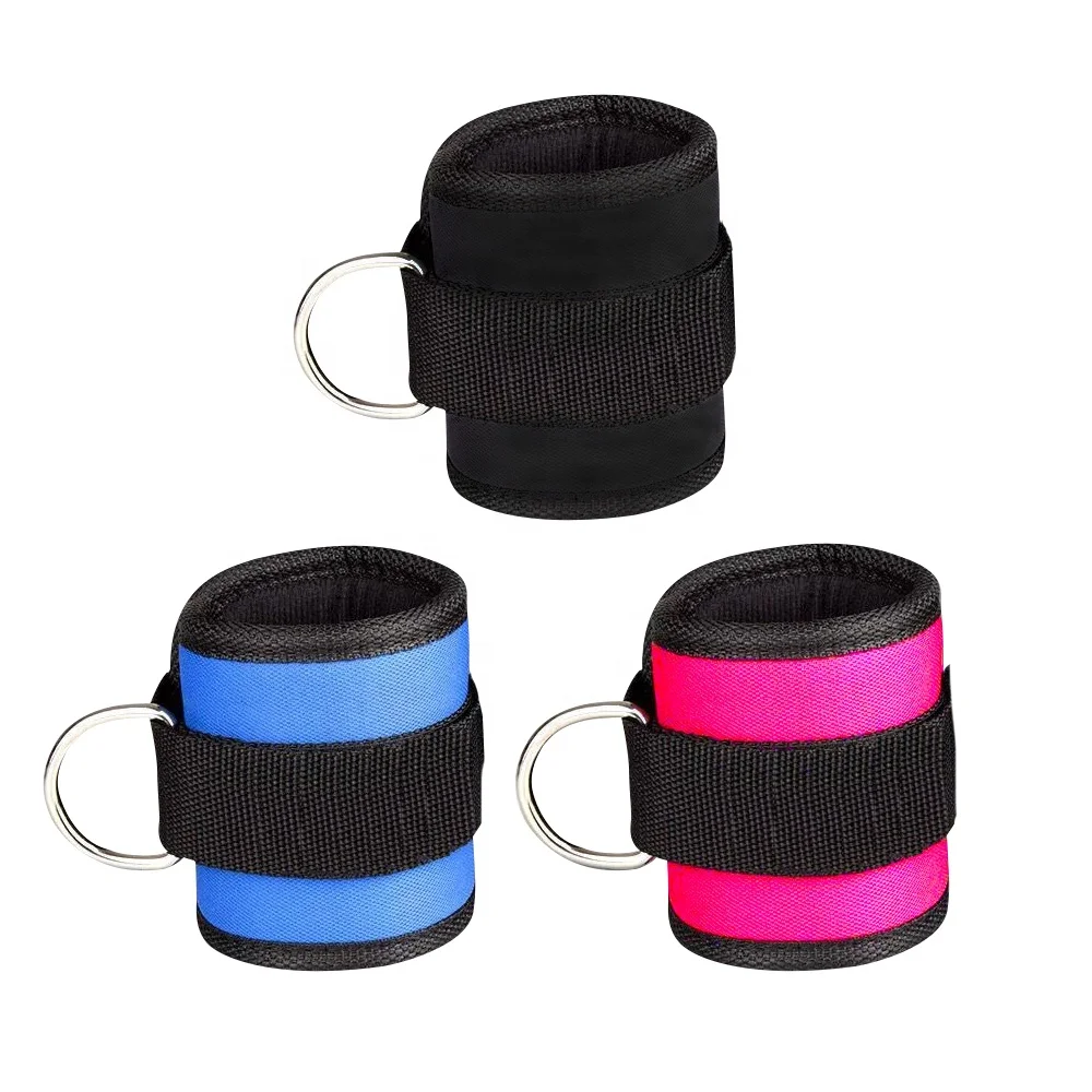 Foot Support Ankle Protector Gym Leg Pulley Buckle Sports Feet Guard D-ring Ankle Straps