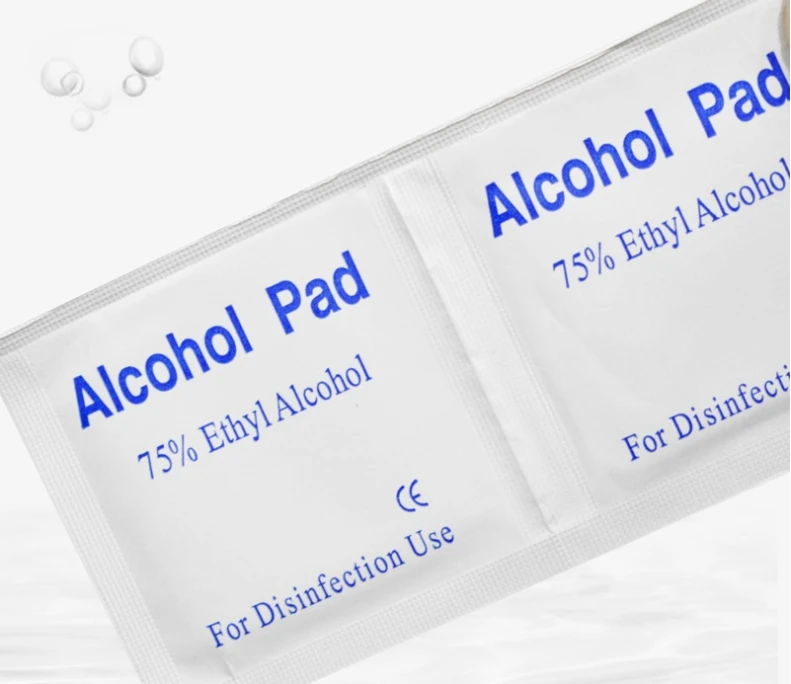 Top Selling Products 2024 Medical Supply Sterile Non-woven Medical Alcohol Swab 70% Isopropyl Wipes Alcohol Prep Pad