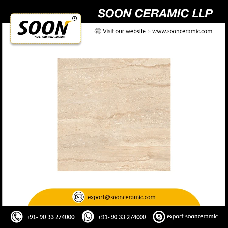 New Arrival 9mm Thickness Bedroom Living Room Hotel Glazed Porcelain Tile Floor Tile for Export Sale Vitrified Floor Tiles