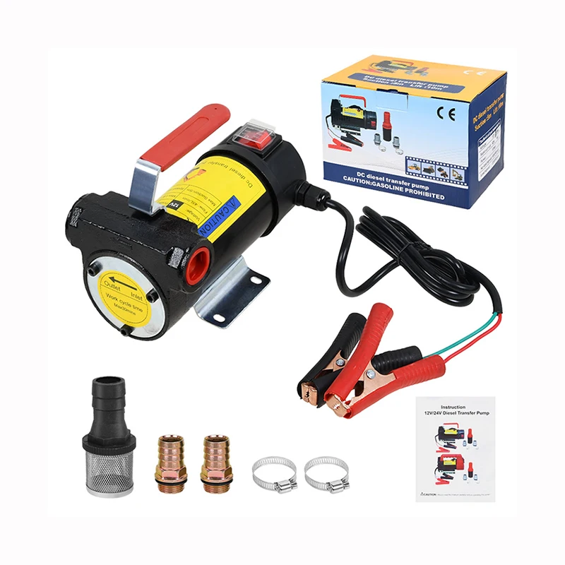 12V 24V Car oil pump  Diesel Oil Kerosene Fuel Transfer Extractor Pump