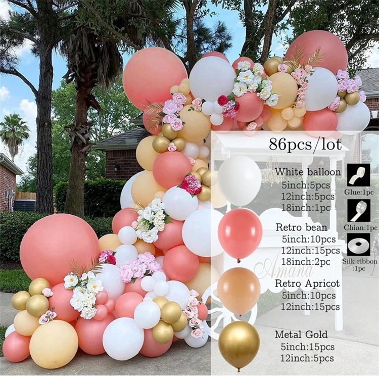 Amazon Hot Sale Colorful Variety Of Styles Arch Balloons