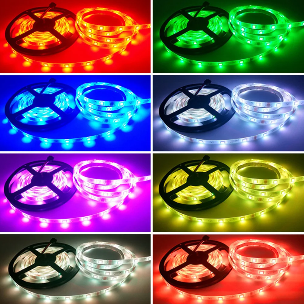 24keys SMD IR Remote Controller 5050 RGB led strip light Kit led stripe Light Ip65 Or Ip20 Led Strip Light