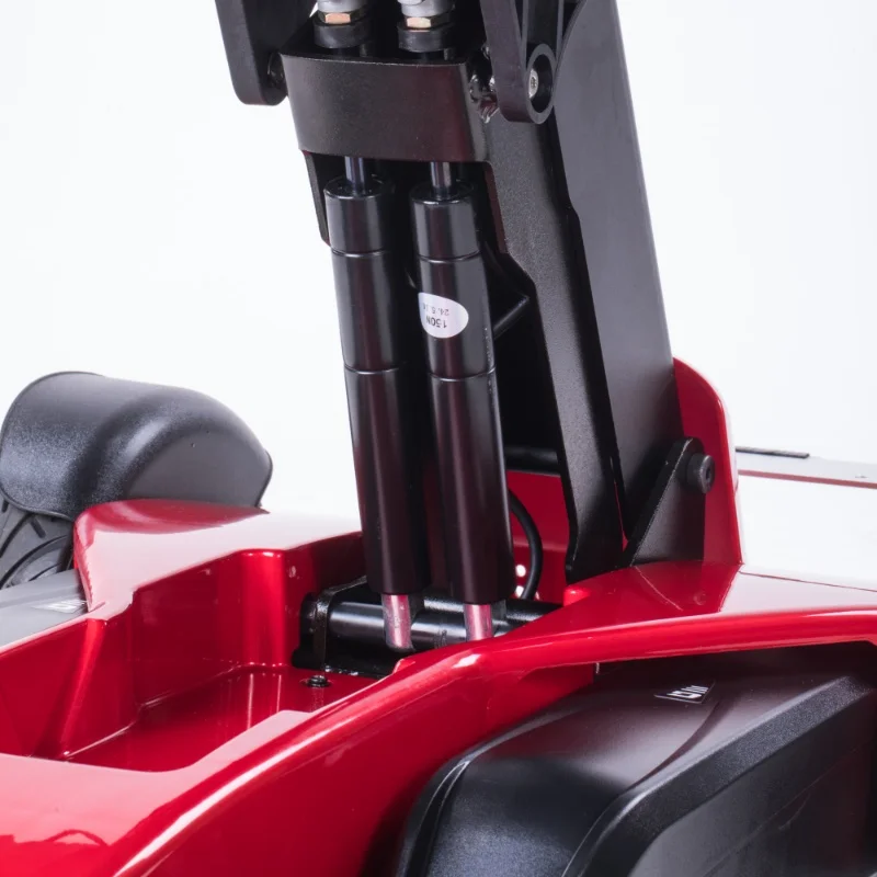 Elite Electric Mobility Aid for Seniors  with Height-Adjustable Seating, 3D Wing Backrest, Safety Harness, LED Illumination