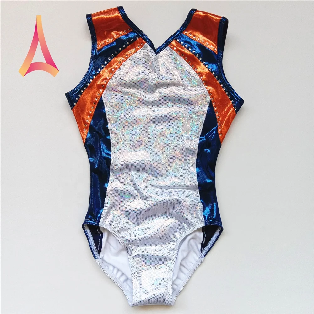 Acme Group new mystique sleeveless leotards gymnastic leotards for kids