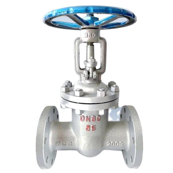 30years factory manufacture gate valve ANSI cast steel wcb rising stem metal seated flanged gate valve