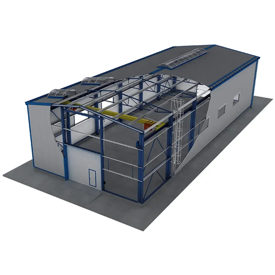 Factory Prefabricated Steel Structure Prefab House Homes Building Workshop Building Construction