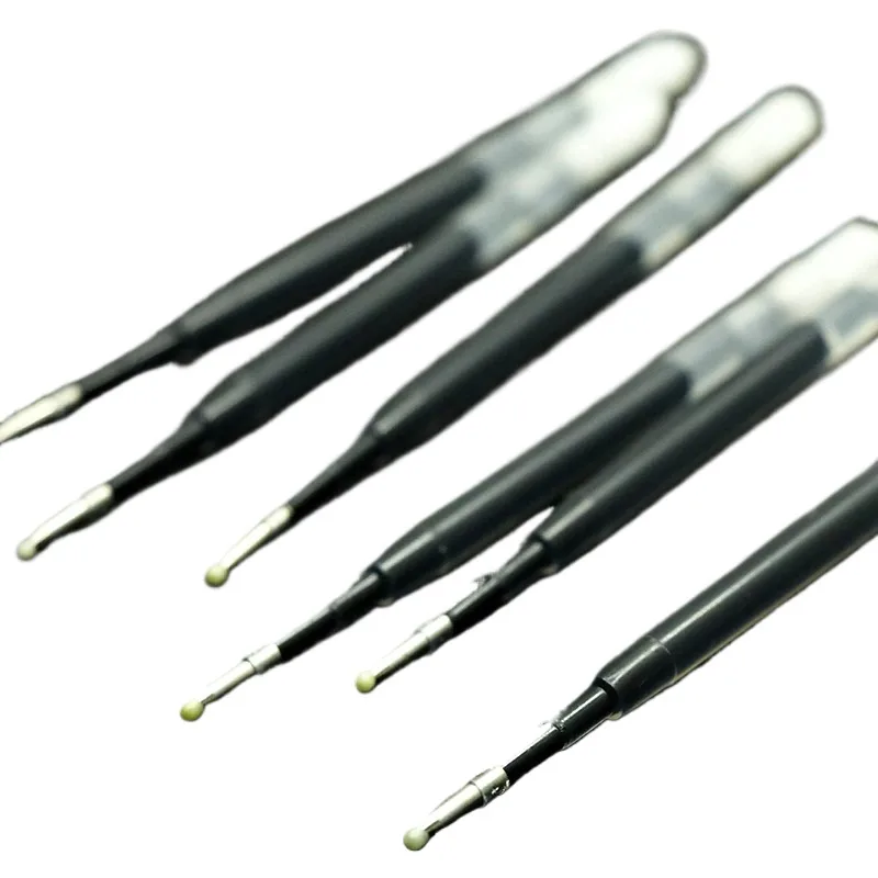 High Quality Professional Ballpen Blue Ink Refill Replaceable 99mm Pen Refills Metal Pen Refill Plastic gel ink pen