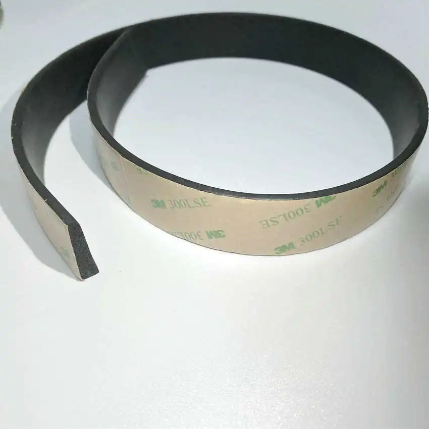 Epdm Rubber Draught Seal And Foam For Window Or Door Adhesive Foam Sealing Strip