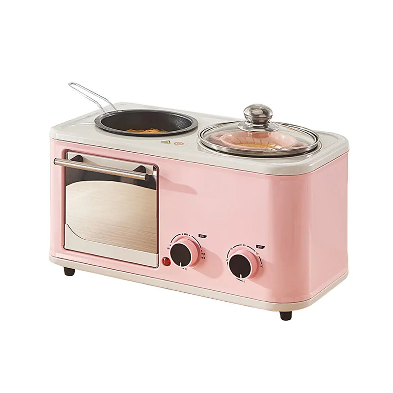 Multi-function electric oven household 4-in-1 coffee maker Toaster toaster sandwich maker Internet favorite breakfast maker
