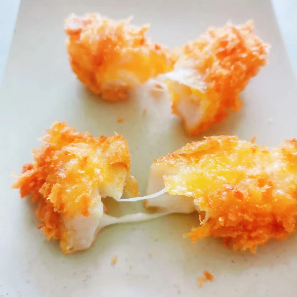 Factory Directly Wholesale Frozen Breaded Alaskan Pollock Fish Fillet Frozen Seafood Snacks