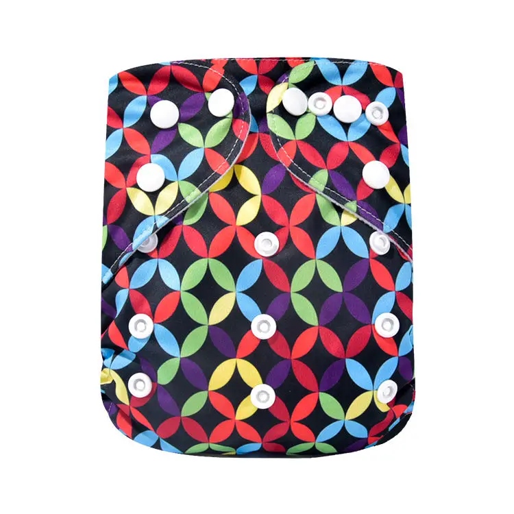 EASYMOM Washable Printed PUL Baby Diaper Cover cloth diapers adjustable diapers for sale