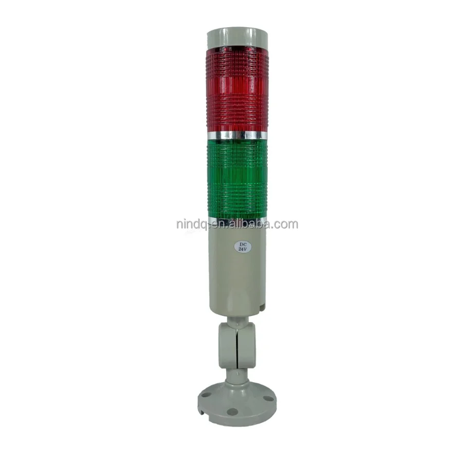 24V 110V 220V  Steady LED Warning Light Tower Flashing With Buzzer
