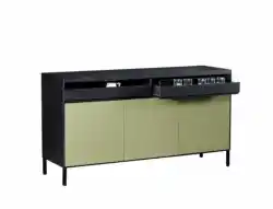 Modern Home furniture for Dining room catering equipment buffet cabinet veneered MDF/ wooden sideboard