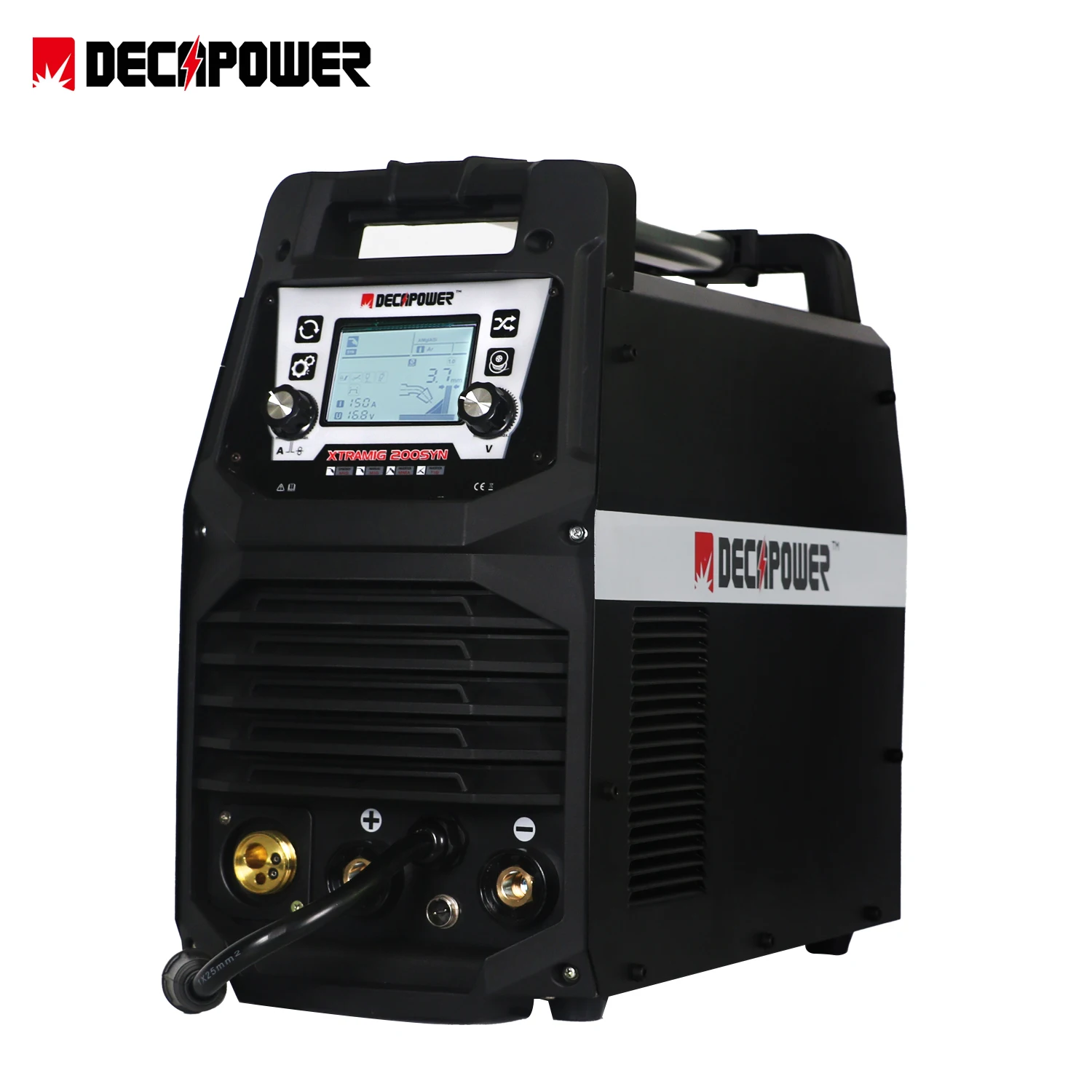 Портативный сварочный аппарат DECAPOWER безгазовый с флюсовой проволокой без газа