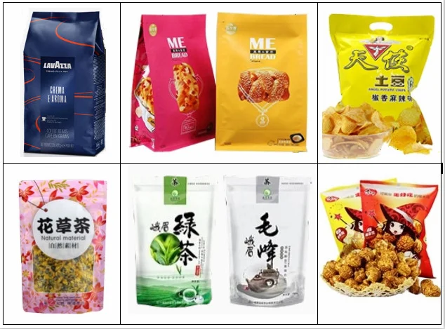 automatic weighing dry fruit date popcorn bean grain food pistachios nuts filling and packing machine