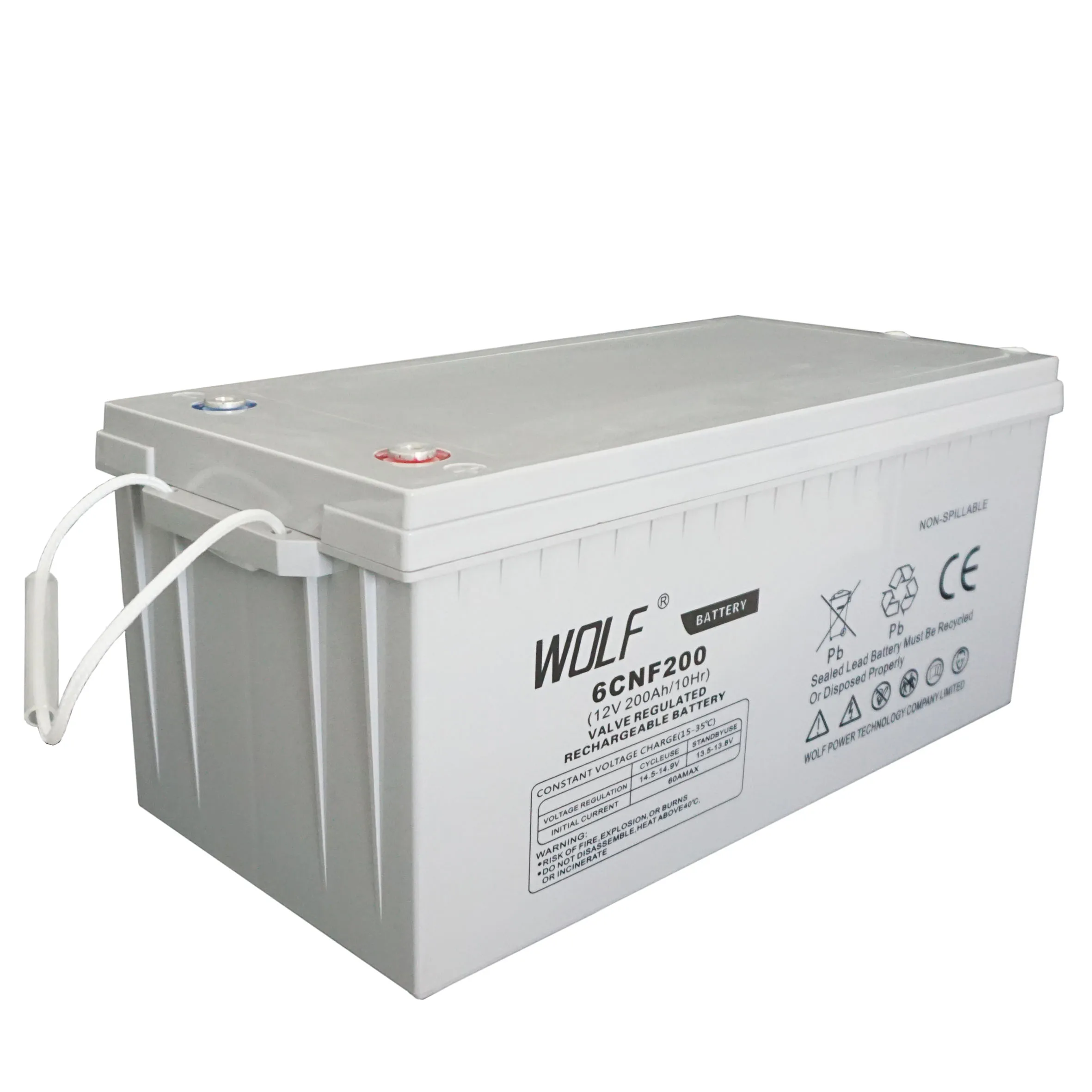 12V 100Ah 200ah 250ah Deep Cycle Lead Acid GEL Battery Price for Solar Projects