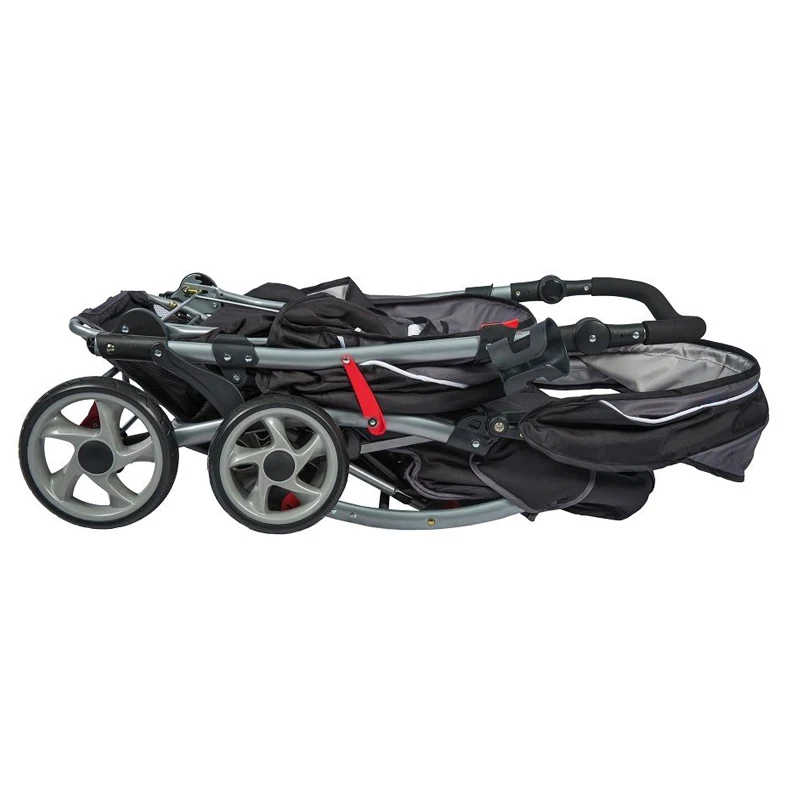 Anti-shock flat free tire modern design custom baby 3 stroller wheel producer