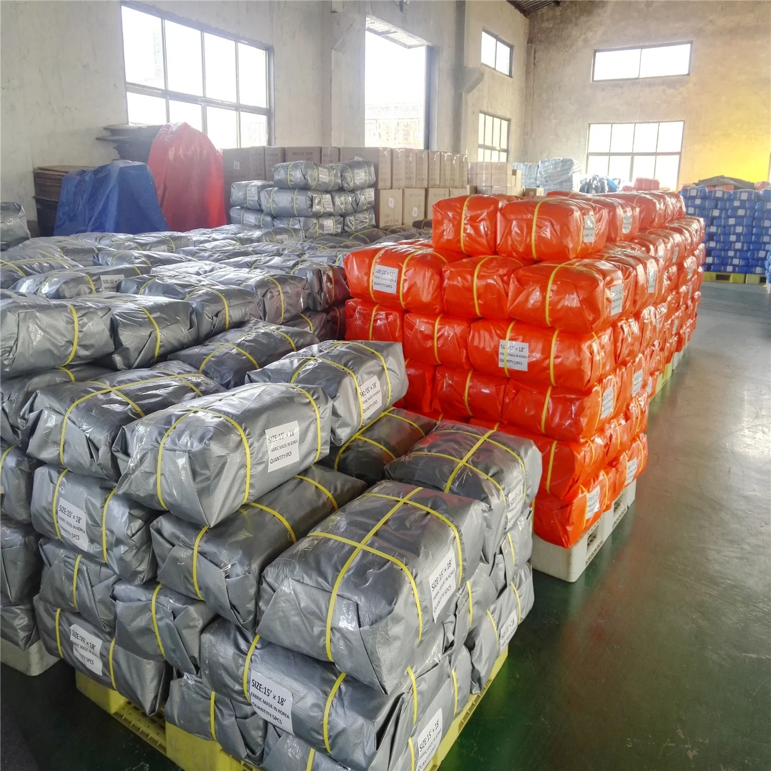 High strength Tear resistant Heavy Duty sun resistant Waterproof PE Tarpaulin plastic canvas sheets canvas tarpaulin