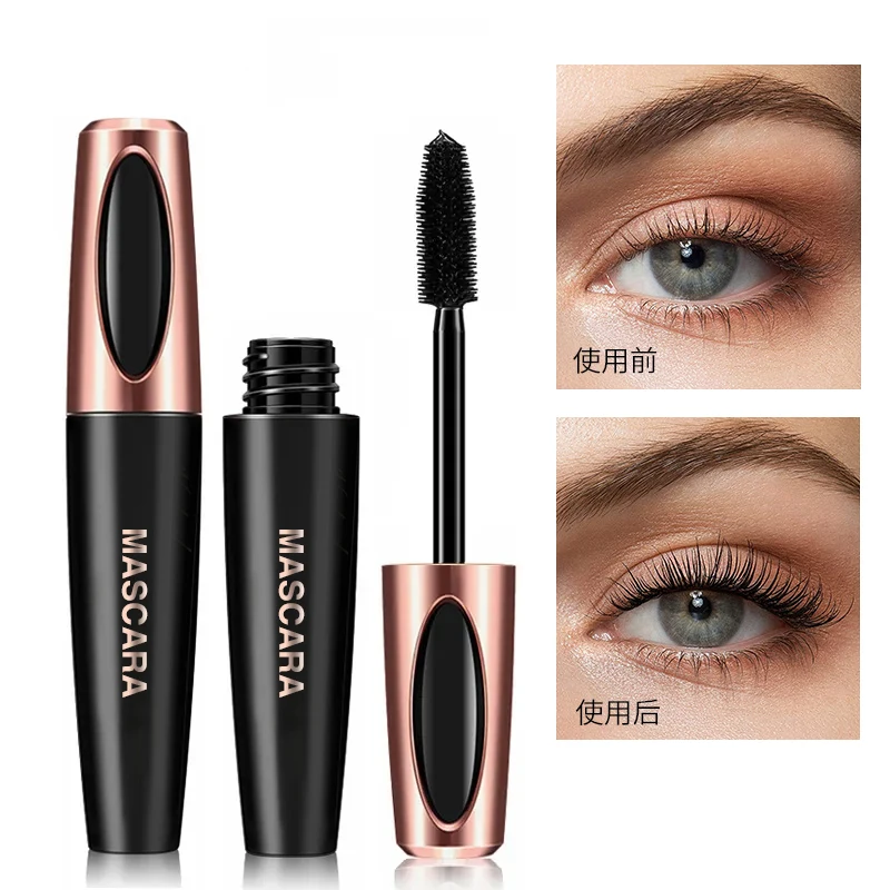 Wholesale Custom private label 4D Mascara  not smudge long thick rich waterproof eyelash Mascara (new)  custom logo