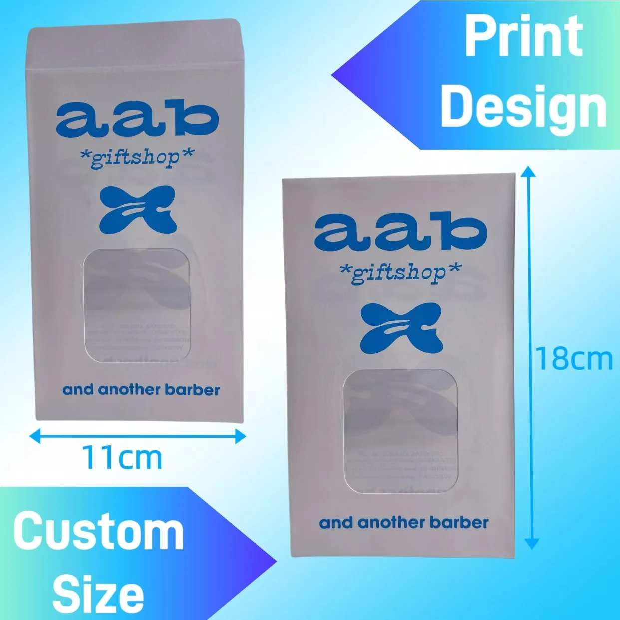 Personalized Photo Packaging Envelopes for Gifts Shop Window CD Gift Card Paper Decorative Mailing Bags Storage Envelope Mailer