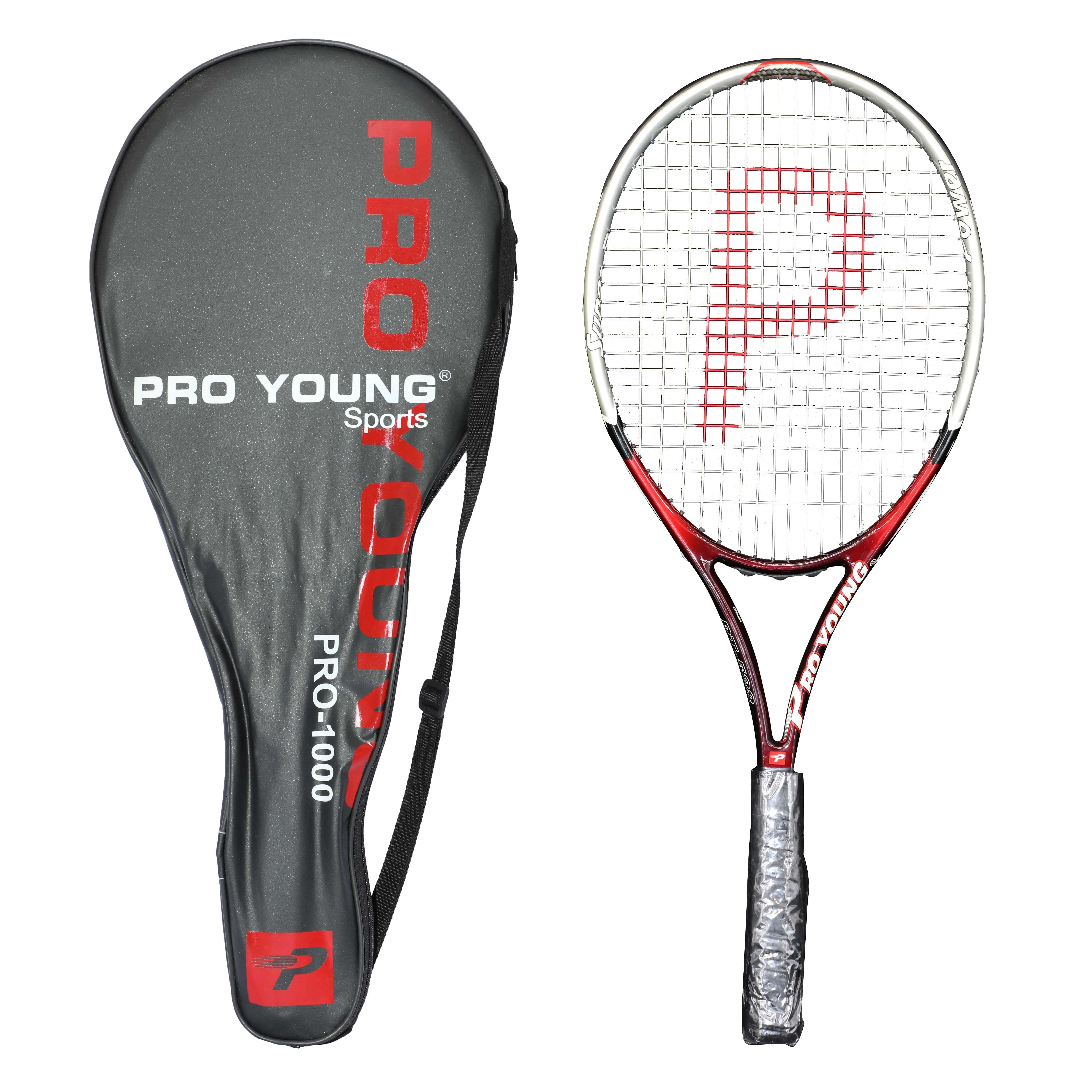Tennis rackets professional graphite fiber tennis rackets professional for adult