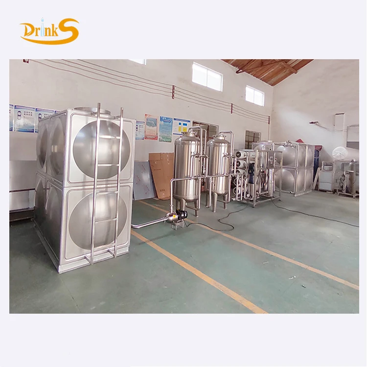 2000-10000 LPH Industrial RO Water Treatment Plant Machine Reverse Osmosis Systems For Drinking Water