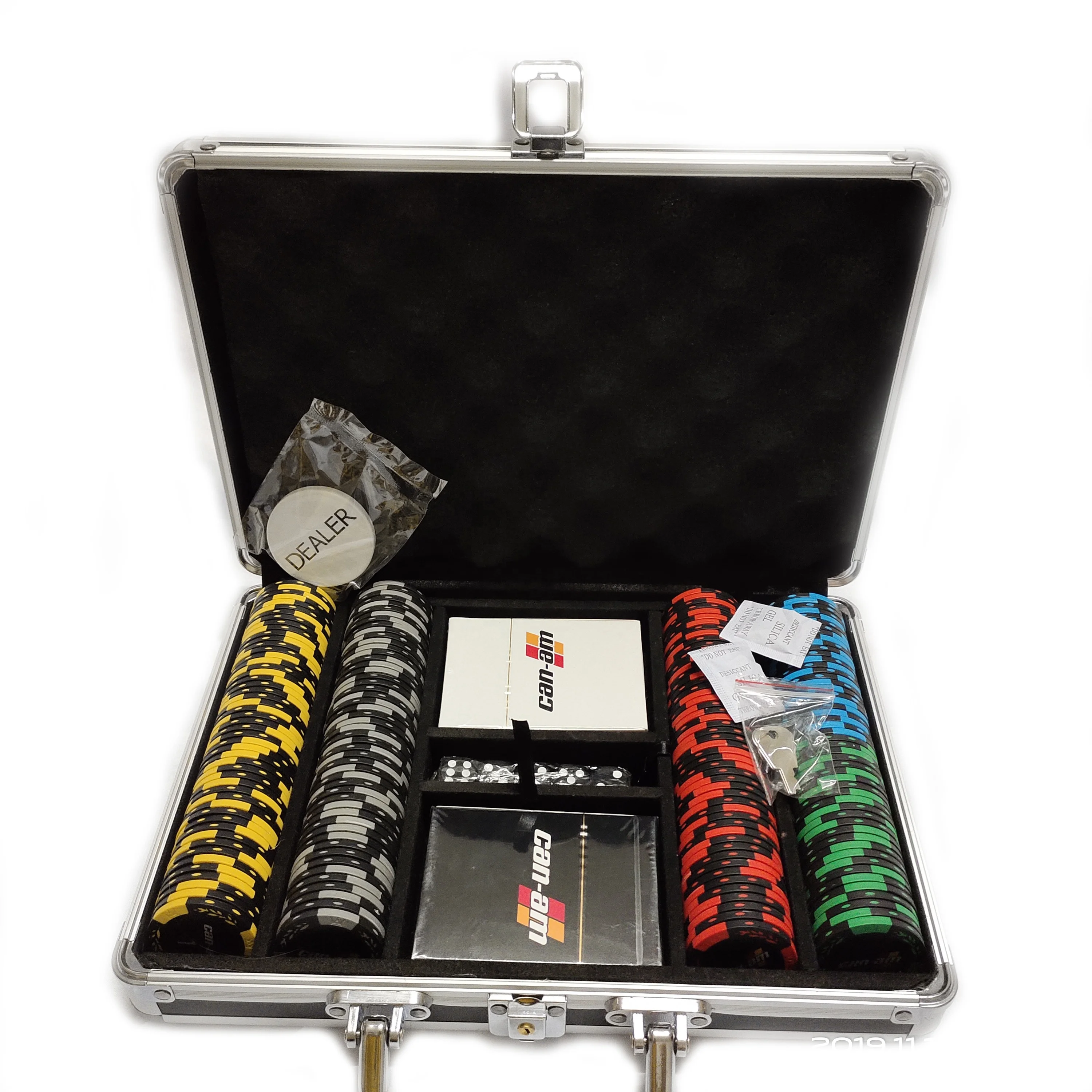 Professional poker set 300 &POKER SET 500 manufacturer custom made for you