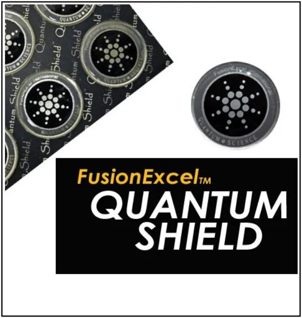 FusionExcel EMF Quantum Shield золотой серебряный Антирадиационный стикер для мобильного телефона био-энергия