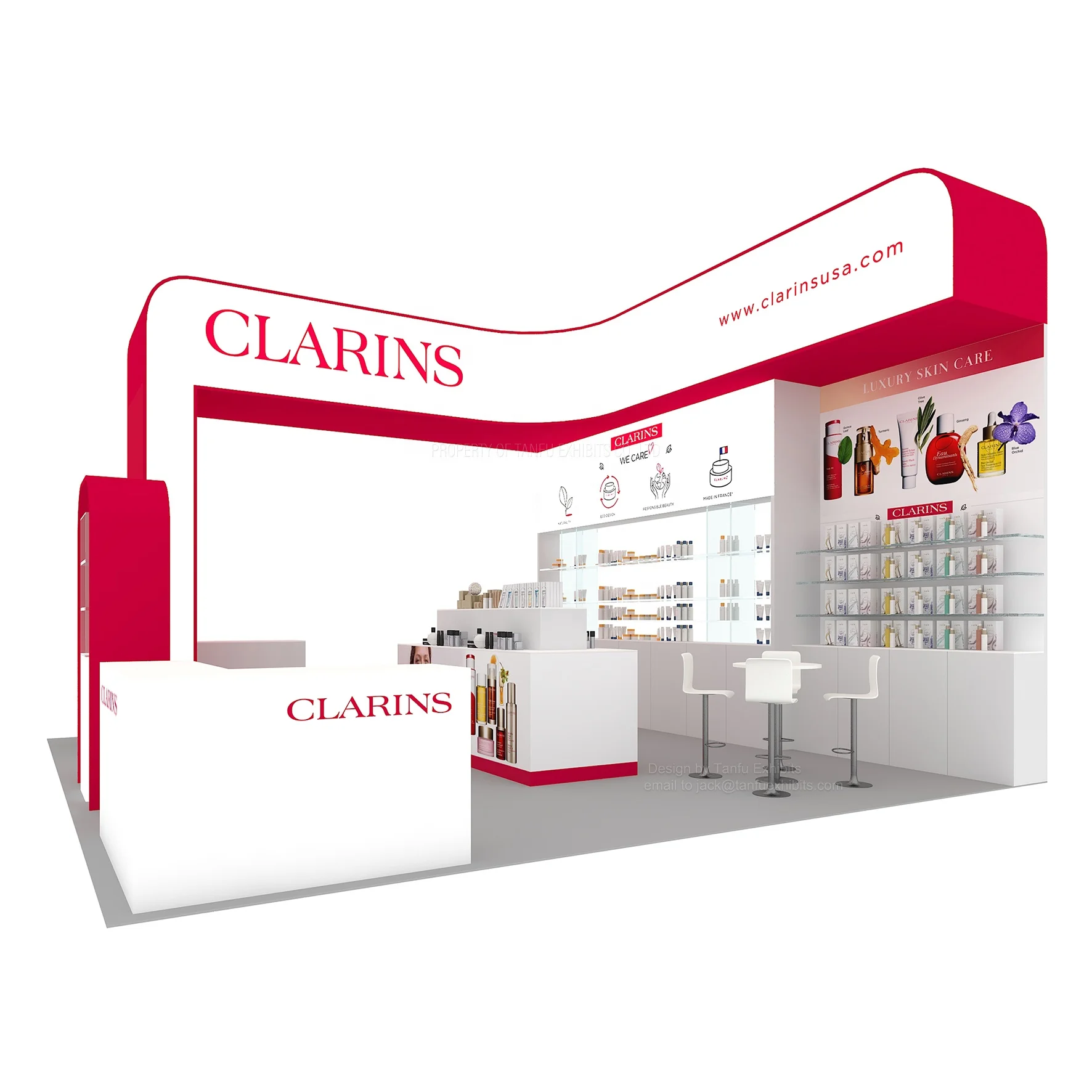 20x20 Custom Booth Design Modular Trade Show Booth