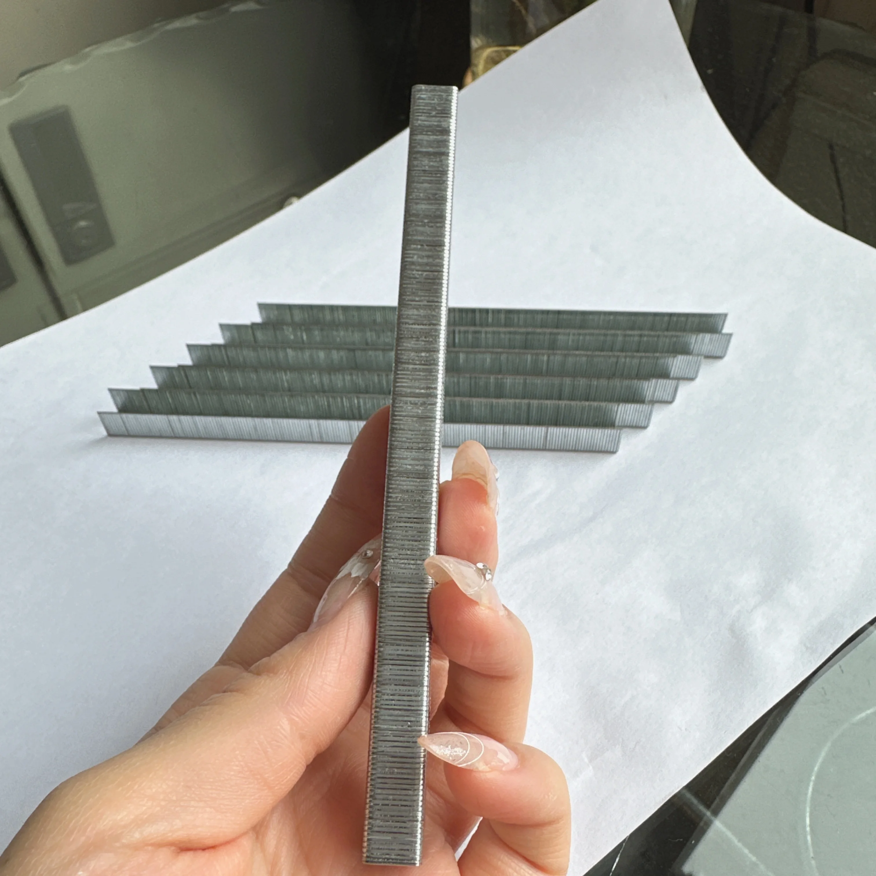 Silver Color Clavos 7110 Furniture Nails Premium Staples for Upholstery & Cabinetry