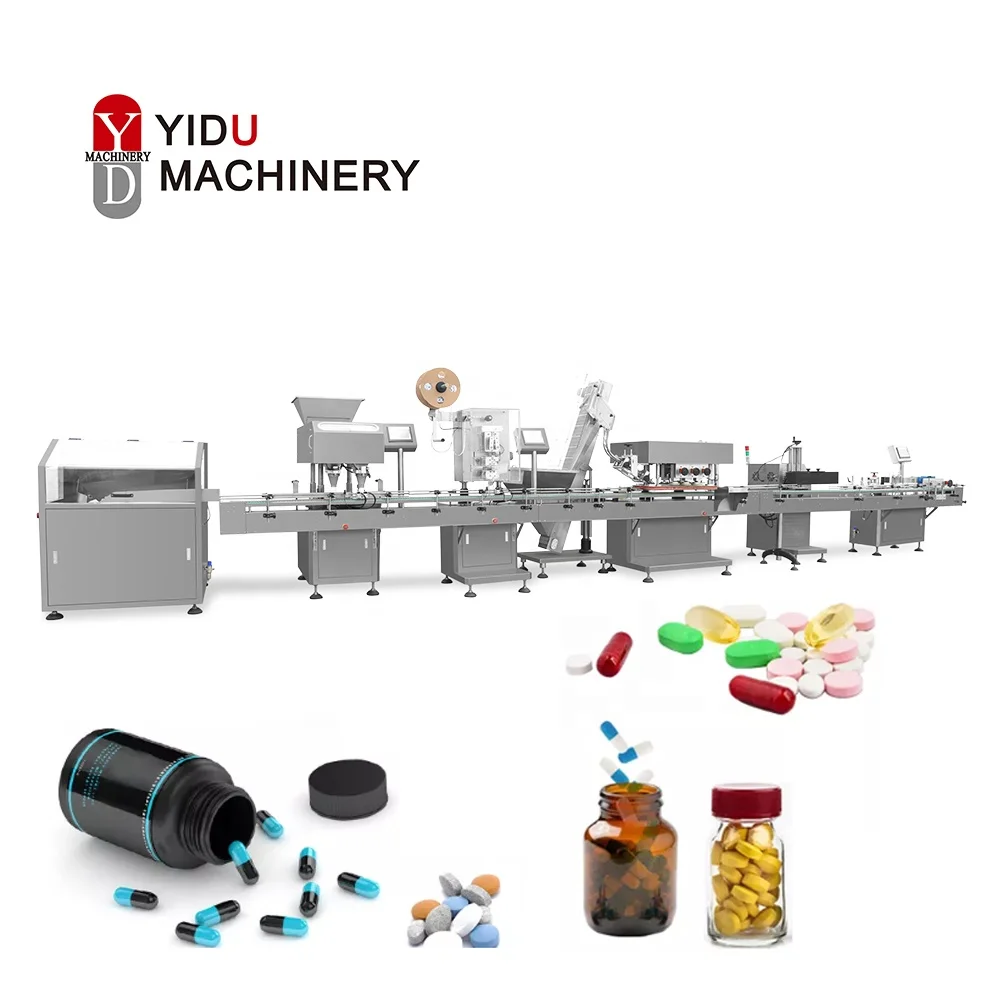 YDCL-16 High Speed Counting Packaging Line Automatic Tablet/Capsule Counting Machine Line