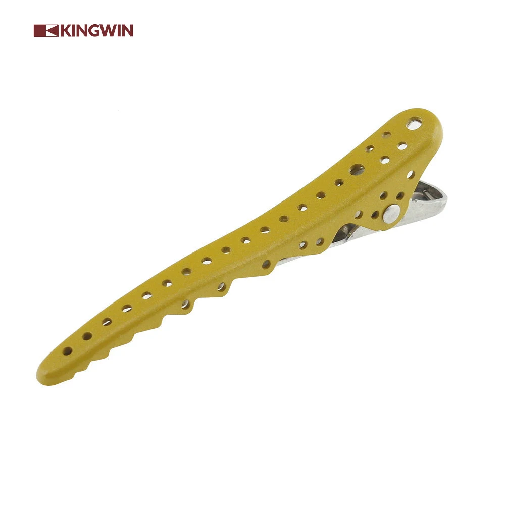 Factory Wholesale beauty salon Pack of 6 Aluminum Barber Hair Clip