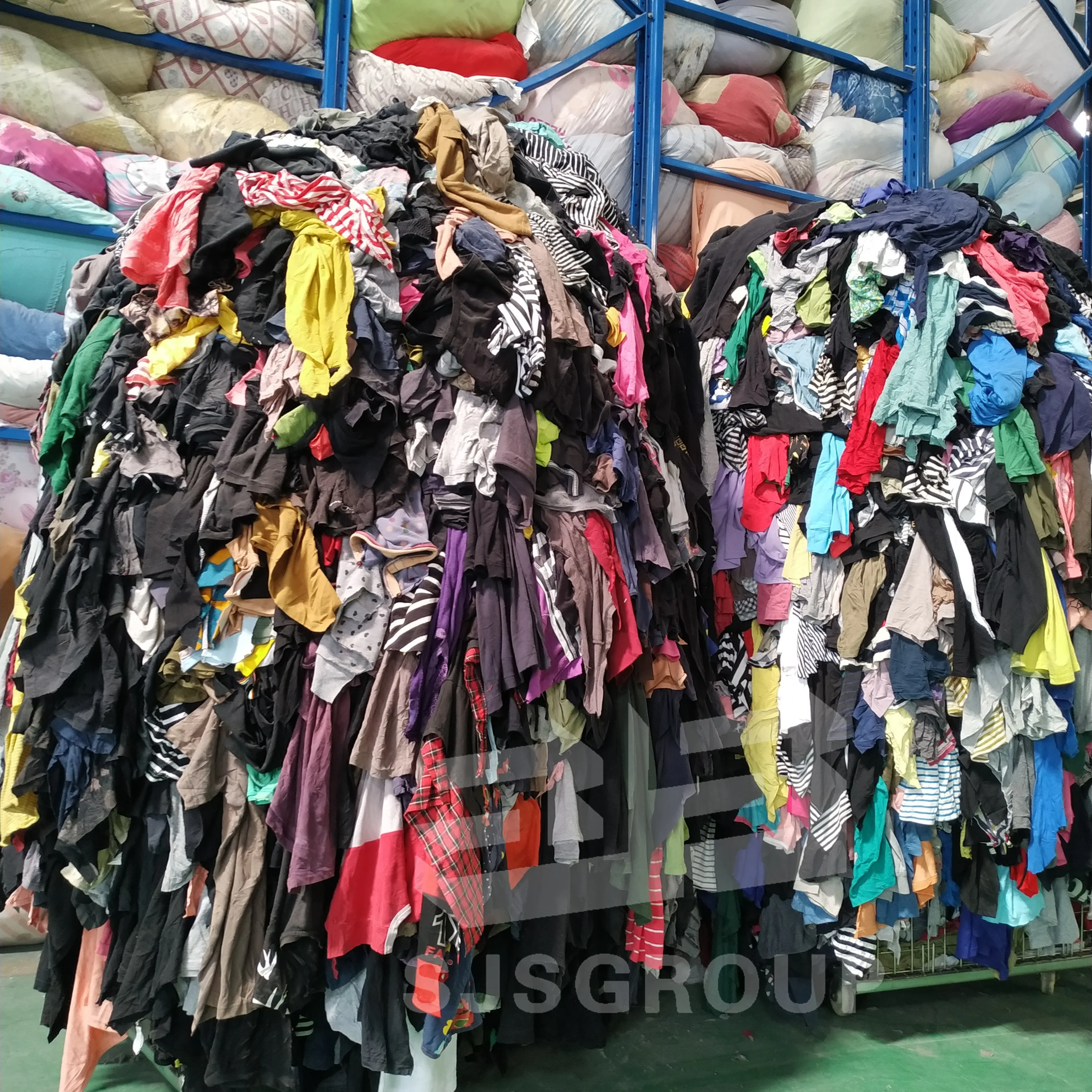 Good Absorbency 10Kg 20Kg 25Kg Trapo Industrial Multicolor Absorbente 10 Kilos 10Kg 20Kg 25Kg Used Clothes Mixed Rags