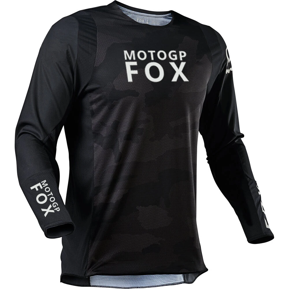 Hot Sales MotogpFox Race Falcon Jersey Street Moto Summer Long Sleeve Mountain Bicycle Offroad Racing T-shirt