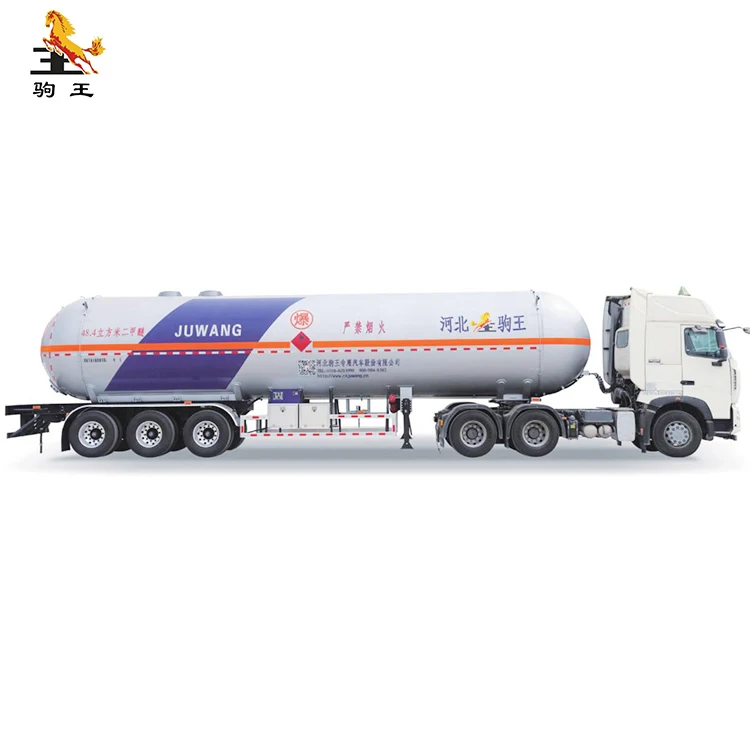 Large Volume 48.4 cubic meter Cryogenic Dimethyl Ether Storage Tank Transport semi-trailer Truck