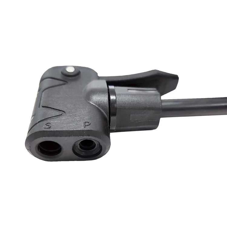 new arrival MTB presta schrader track bike BEE pump transparent cycling pump with gauge