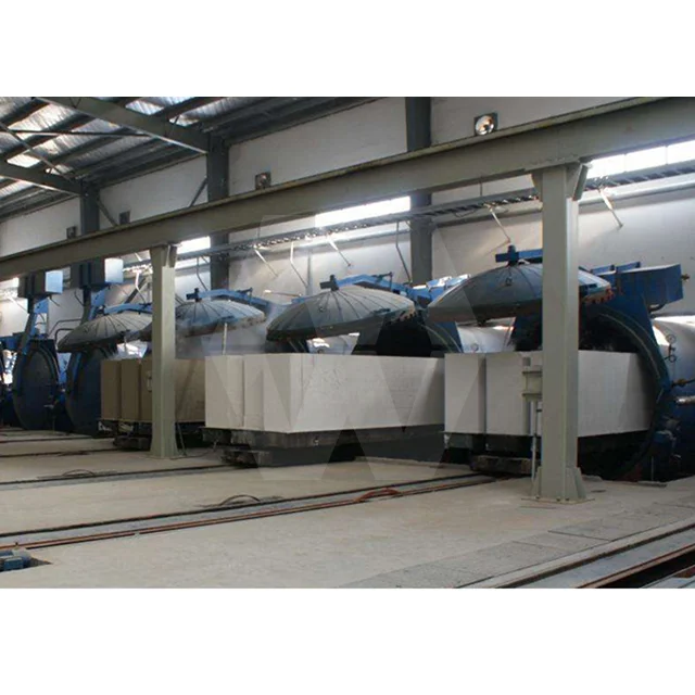 Autoclave Aerated Concrete AAC Block Making Machine High Pressure Brick Plant Steam Autoclave AAC Block Manufacturing Machine