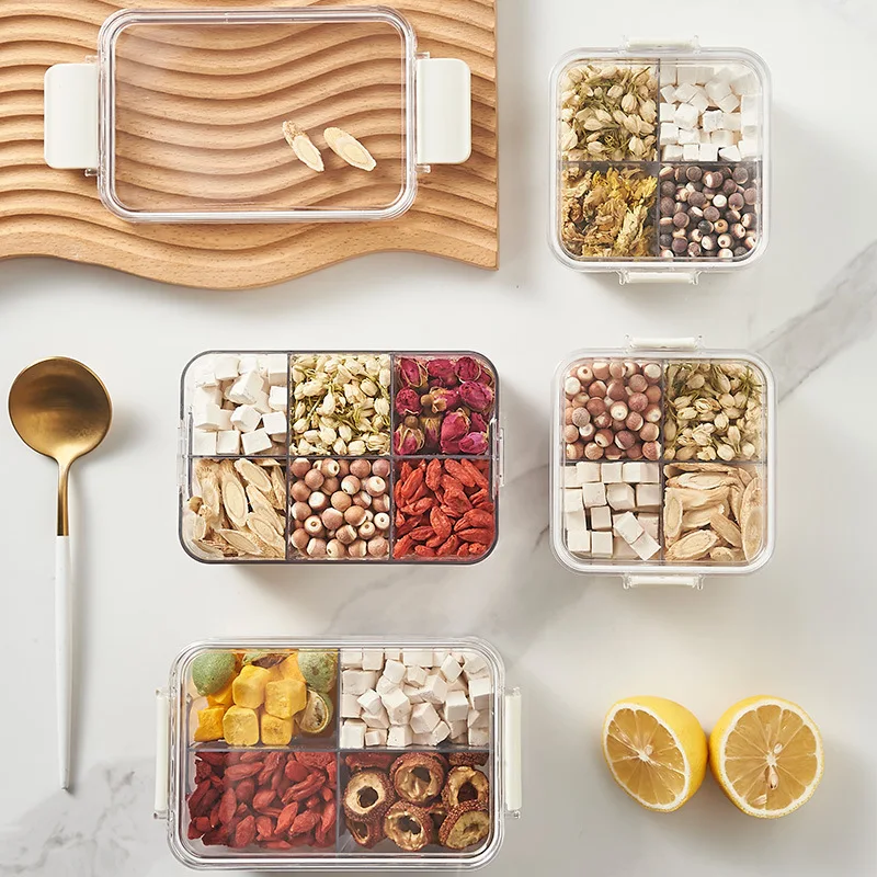 Storage Bins Food Storage Container Grain Rice Containers Food Grade Plastic Reusable Airtight Plastic PC Opp Bag Multifunction