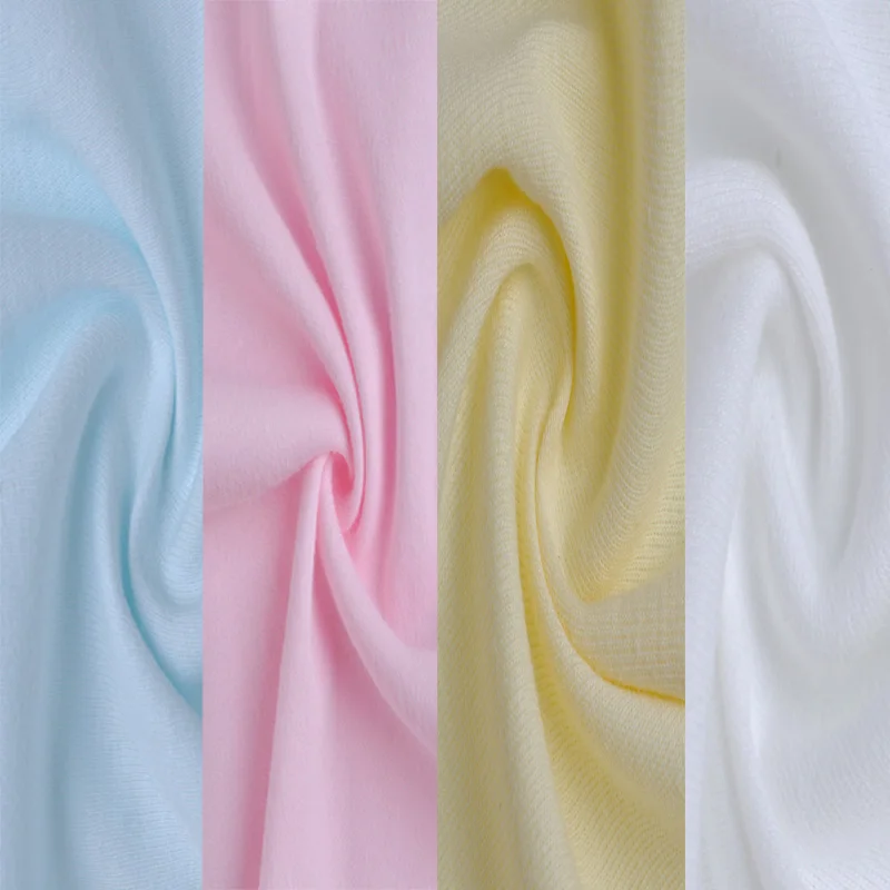Good quality  185gsm width 1.5meter Solid Pure Cotton Fabric factory 100% cotton fabric cotton printed for diapers,makeup remove