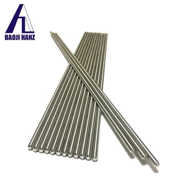 Medical gr5 solid ti alloy rod titanium bar astm f136 eli