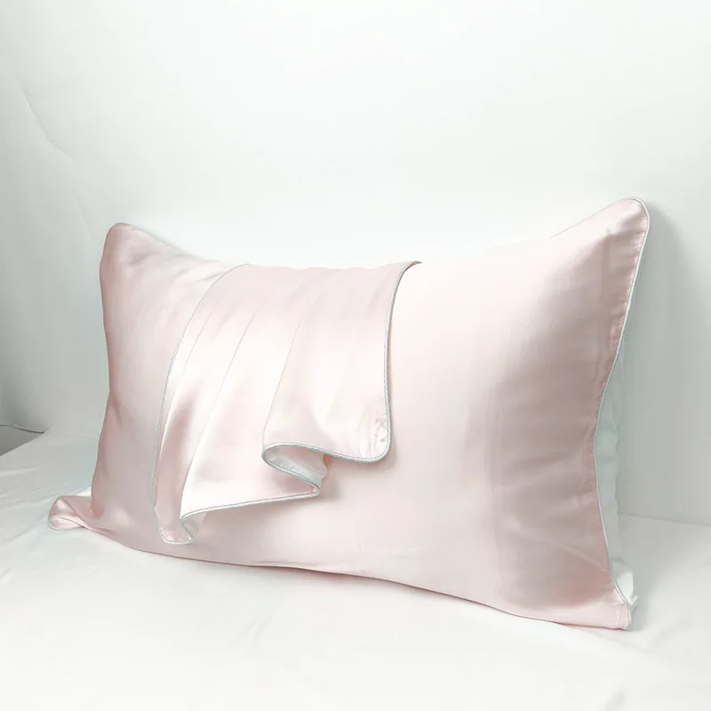 Wholesale Custom OEKO TEX100 100% Pure Mulberry Silk Pillowcase Set 16 19 22mm Mulberry Silk for Home or Hotel Use