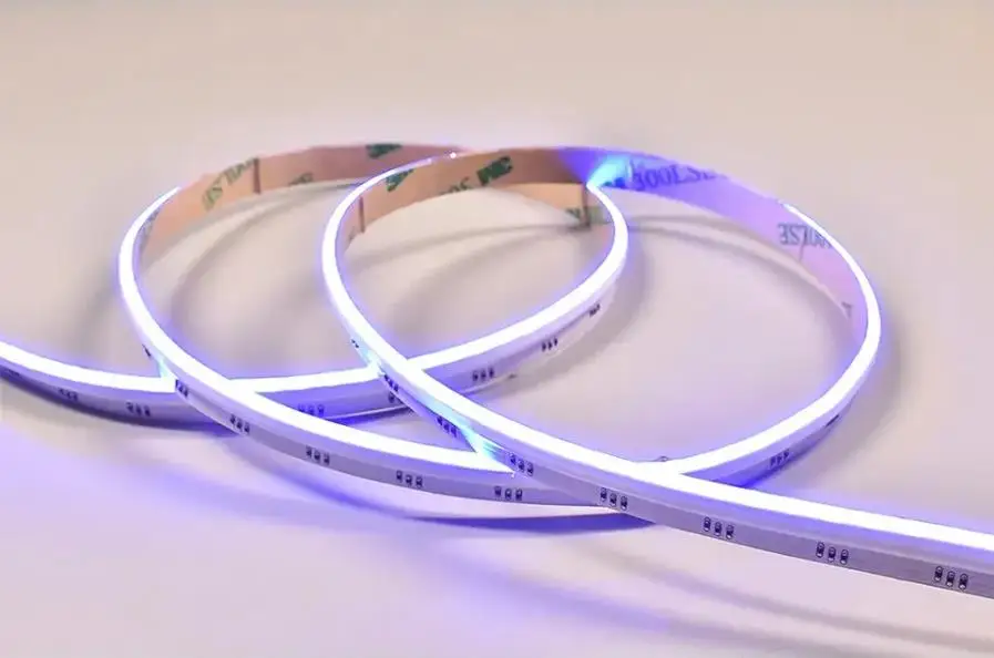 RGB Светодиодная лента с боковым излучением многоцветная сменная 12 В 24 красный зеленый синий боковые края подсветка умный пульт дистанционного управления