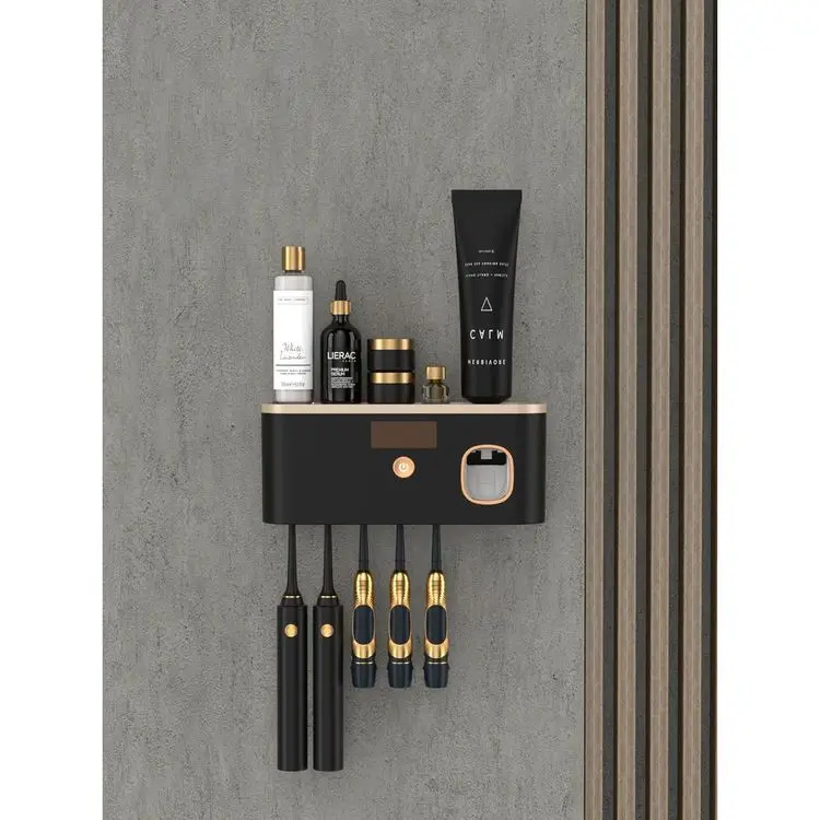 Uvc Toothbrush Sterilizer household Toothbrush Holder With 99.99% Uvc Led Sterilization Rate