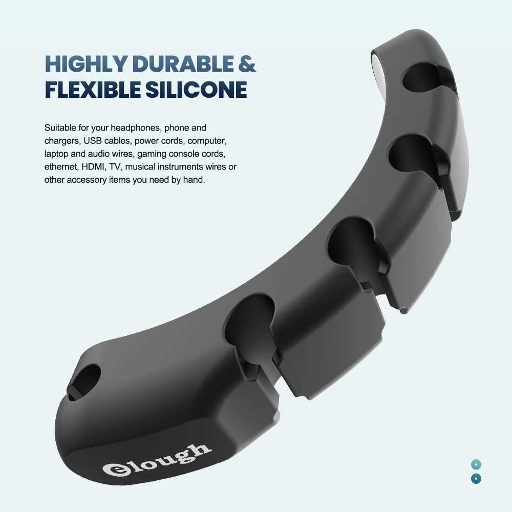 Factory cheap price data cable organizer desk tidy strong adhesive cable management clips holders