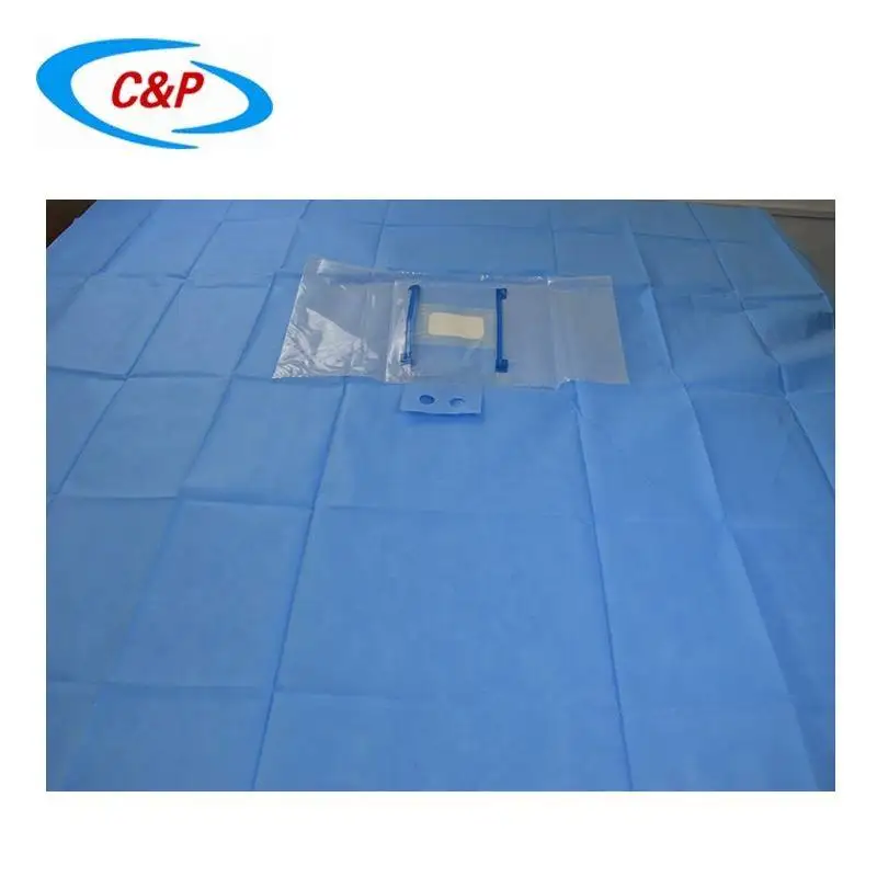 Factory Directly Disposable EO Sterile PEVA Ophthalmic Eye Surgery Drape Sheet Manufacturer