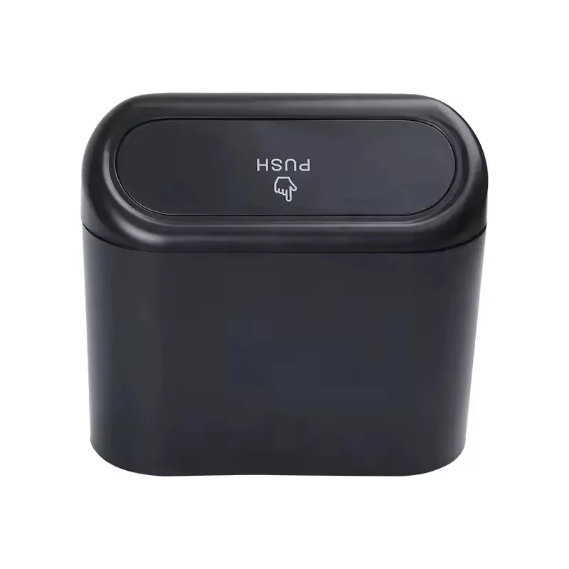 Car seat back door hanging storage box multi-functional garbage bag car debris trash can Waterproof Abs Rubbish Storage Box