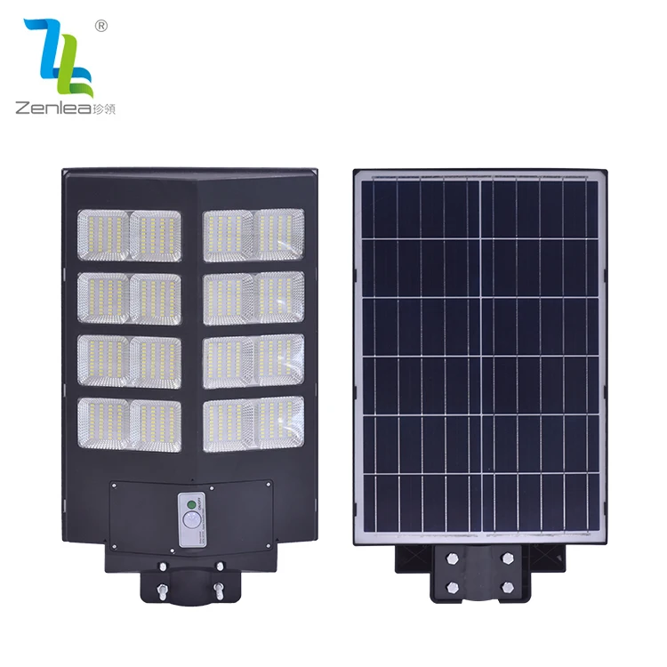 Easy Installation Ip65 Waterproof Outdoor Smd 300w 400w 500w Integrated All In One Led Solar Street Lamp