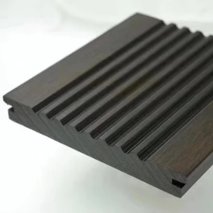 Environmental Friendly Dark Carbonized Strand Woven Bamboo Outdoor Decking