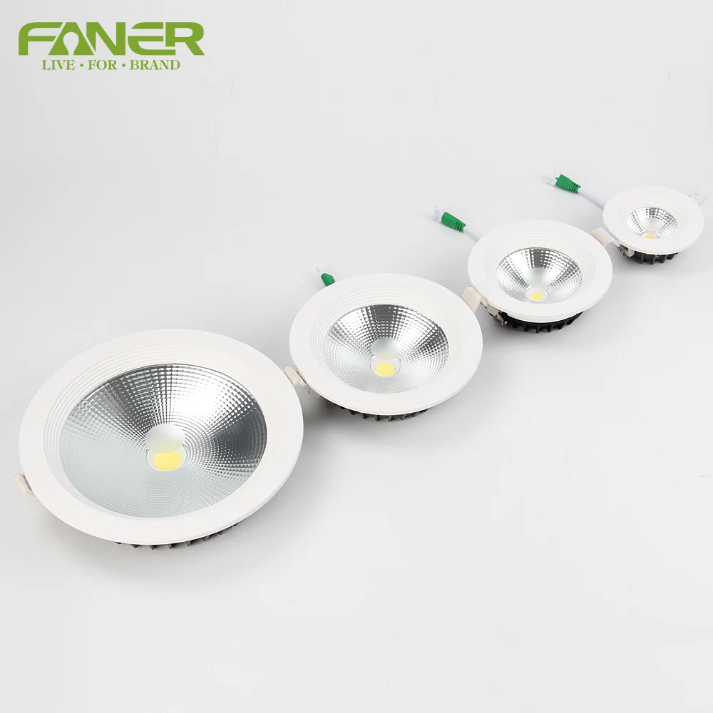  FANER новый дизайн 7 Вт 10 20 30 COB светодиодный светильник с сертификатами CB CE BIS SASO